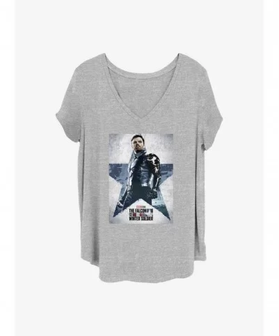 Pre-sale Discount Marvel The Falcon and the Winter Soldier WS Poster Girls T-Shirt Plus Size $9.25 T-Shirts