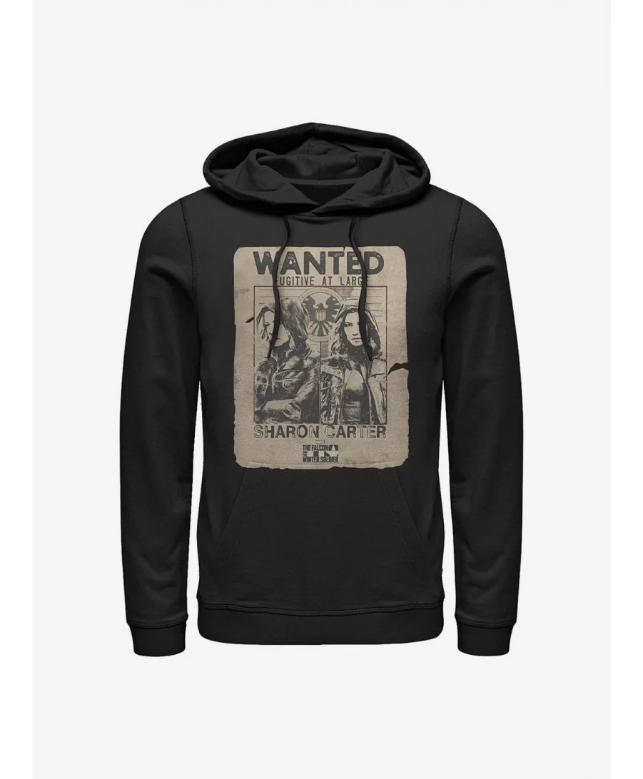 Limited-time Offer Marvel The Falcon And The Winter Soldier Unjustly Accused Sharon Hoodie $17.96 Hoodies