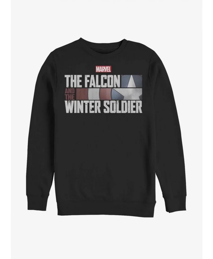 Cheap Sale Marvel The Falcon And The Winter Soldier Sweatshirt $14.17 Sweatshirts