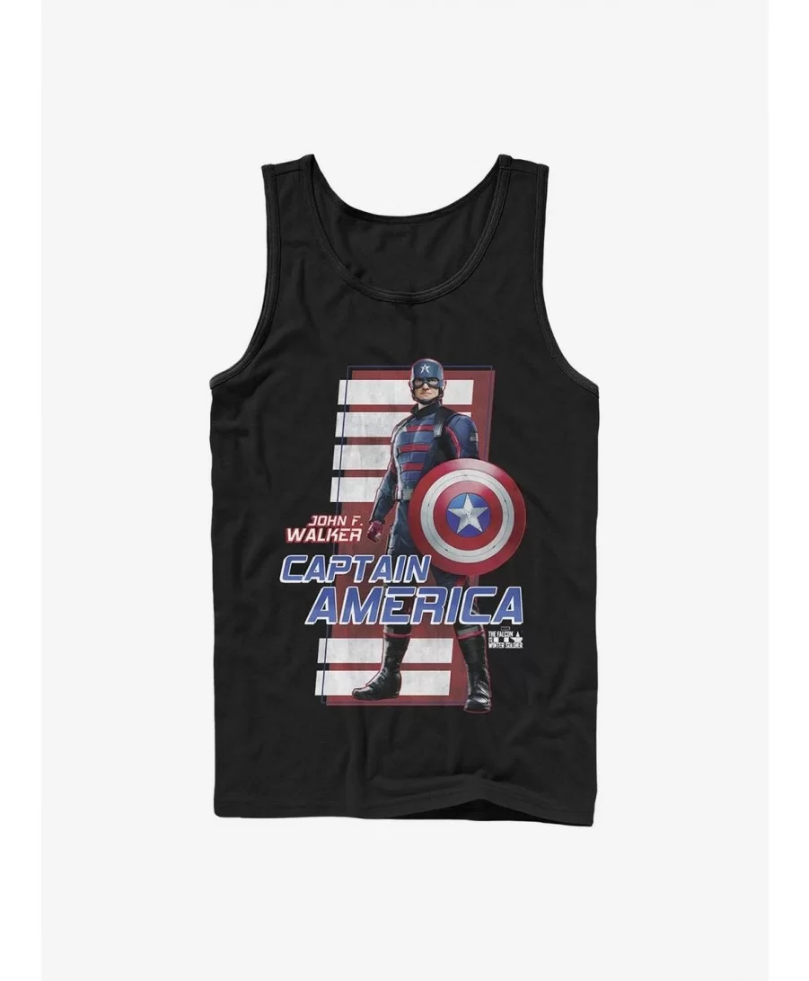 Value for Money Marvel The Falcon And The Winter Soldier John F. Walker Captain America Tank $8.76 Tanks