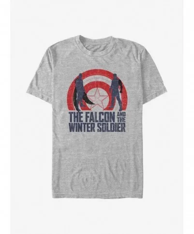 High Quality Marvel The Falcon And The Winter Soldier Shield Sun T-Shirt $5.75 T-Shirts