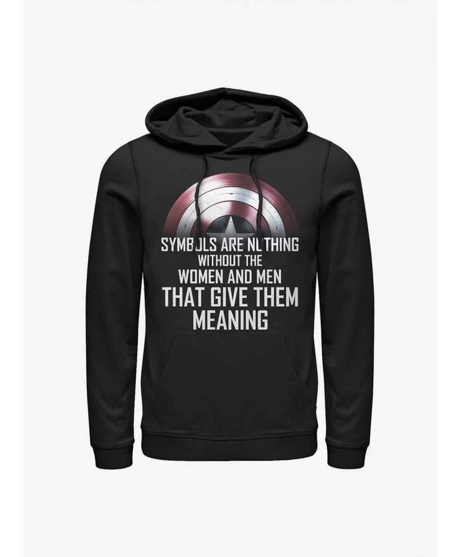 Big Sale Marvel The Falcon And The Winter Soldier Power Broker Is Watching Hoodie $13.29 Hoodies