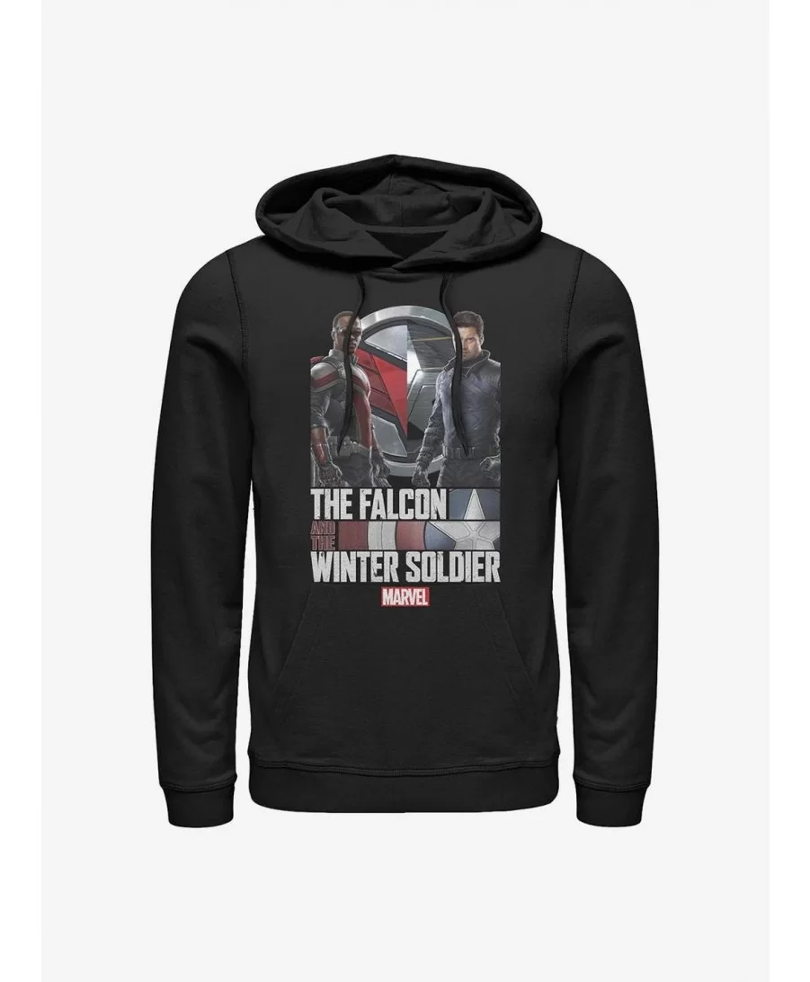 Unique Marvel The Falcon And The Winter Soldier Falcon And Bucky Long-Sleeve T-Shirt $9.48 T-Shirts