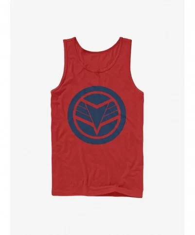 Value Item Marvel The Falcon And The Winter Soldier Blue Shield Tank $9.36 Tanks