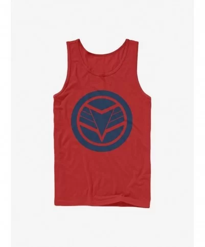 Value Item Marvel The Falcon And The Winter Soldier Blue Shield Tank $9.36 Tanks