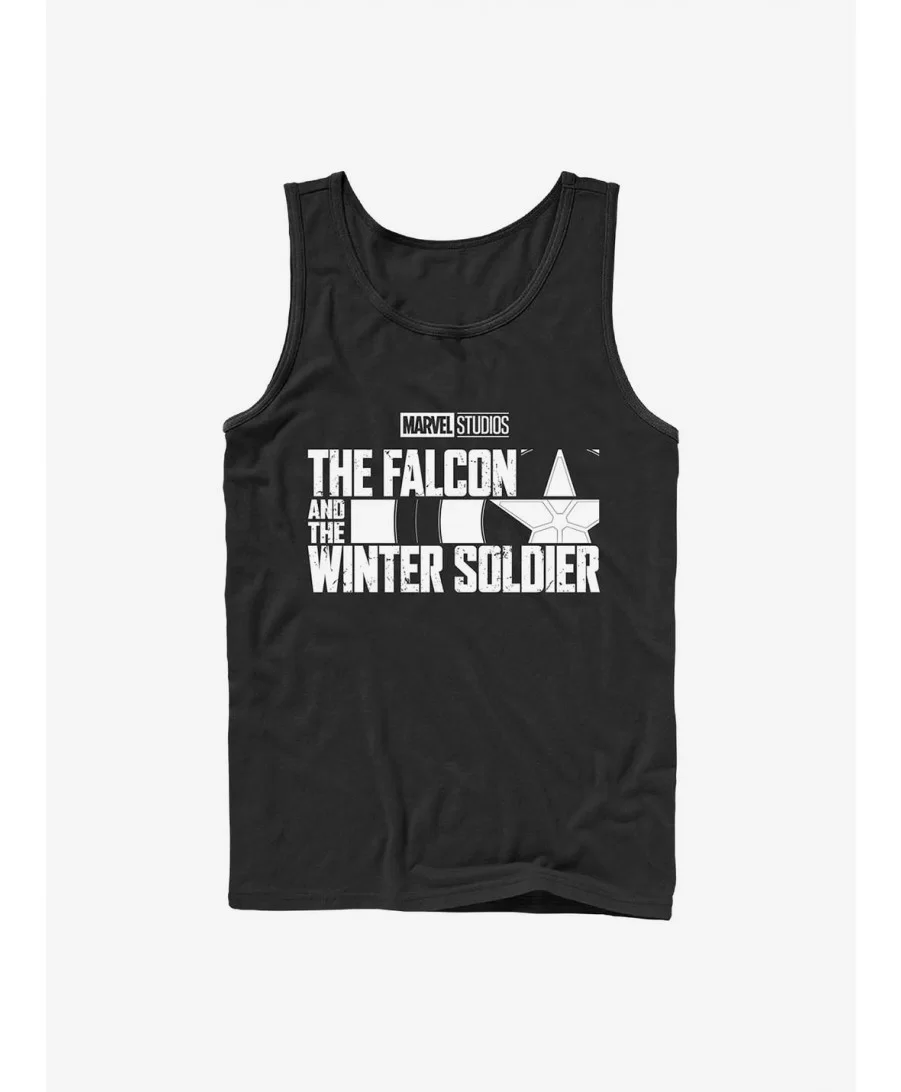 Premium Marvel The Falcon And The Winter Soldier Logo Tank $6.97 Tanks