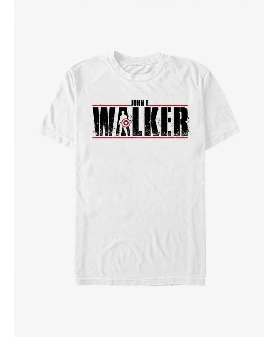 Unique Marvel The Falcon And The Winter Soldier Walker Painted T-Shirt $5.12 T-Shirts